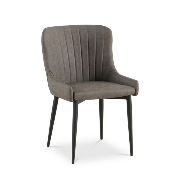 Maria Dining Chair PU Grey